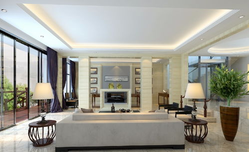 435平现代简约别墅豪宅装修效果案例——惠州别墅装修实景图赏析